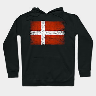 Denmark Flag Women Men Children Denmark Vintage Hoodie